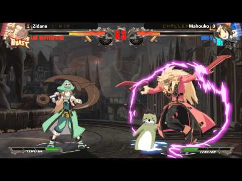 GGXrd Winners Finals @ TSB Too Easy Coast - Zidane vs Mahouko [720p/60fps]