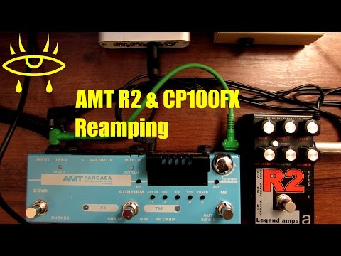 Reamping Lasse Lamert's riffs with AMT R2 and CP-100FX Pangaea