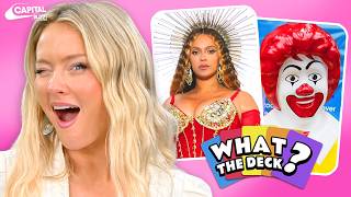 Zara Larsson Attempts Beyoncé's Dubai Riff & Reveals Hilarious Illuminati Obsession | What The Deck