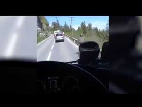 Bündner Lkw Fahrer Rastet Komplett Aus unzensierte Version