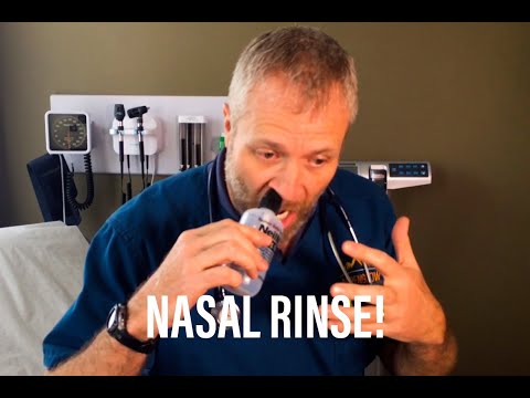 Nasal Rinse Technique. Tips to make it more comfortable