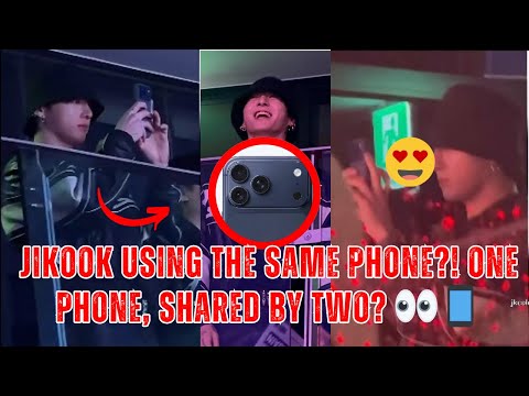 JIKOOK 🐰🐥 JIMIN on IG ❤️ JUNGKOOK at the Concert 🤭 Are They Sharing a Phone? 📱👀