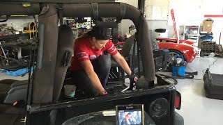 Build Day 1 - Sugar High Jeep Wrangler Rubicon Build for SEMA and Rebelle Rally