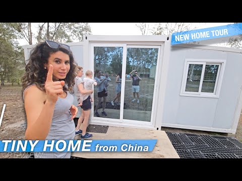 I Bought a CHEAP Shipping Container TINY HOME from China... and IT'S GREAT