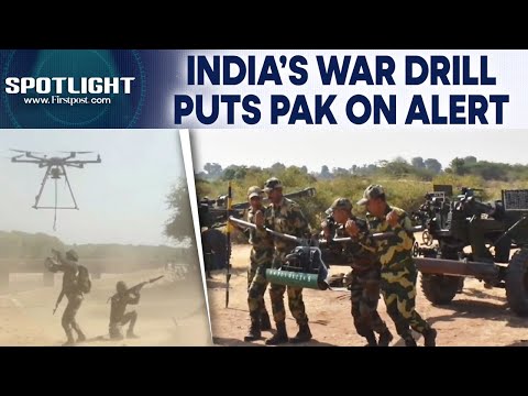 India Conducts "Trishul" Tri-Service Drill Near Pakistan Border | Spotlight | N18G