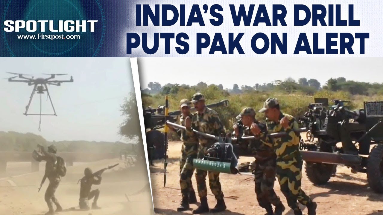 India Conducts "Trishul" Tri-Service Drill Near Pakistan Border | Spotlight | N18G