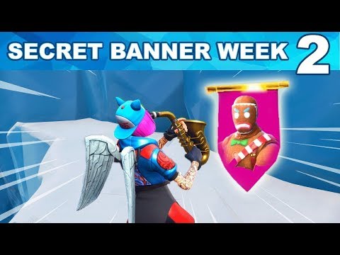 "Find The Secret Banner in Loading Screen #2" Fortnite Map Location