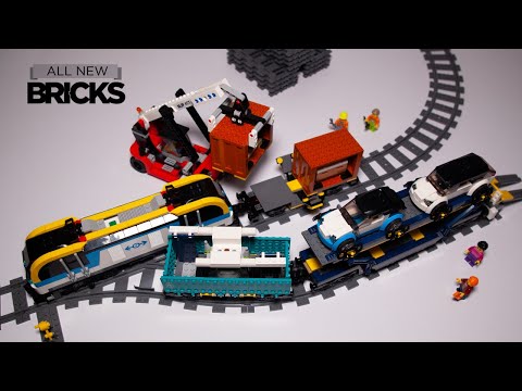Vidéo LEGO City 60336 : Le train de marchandises