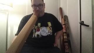7 chakra healing met 7 didgeridoo's