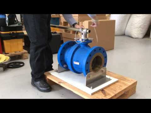 How to fit a car seal on a ball valve