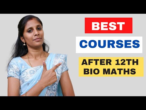 Best courses after 12th Bio Maths | Coursers after Plus 2 | Tamil |