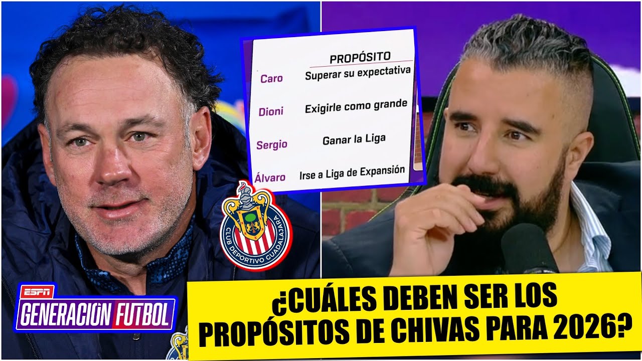 CHIVAS lo tendrá CUESTA ARRIBA en CLAUSURA. Que se vayan a LIGA DE EXPANSIÓN, Álvaro | Generación F