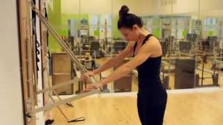 Pilates equipment overview.