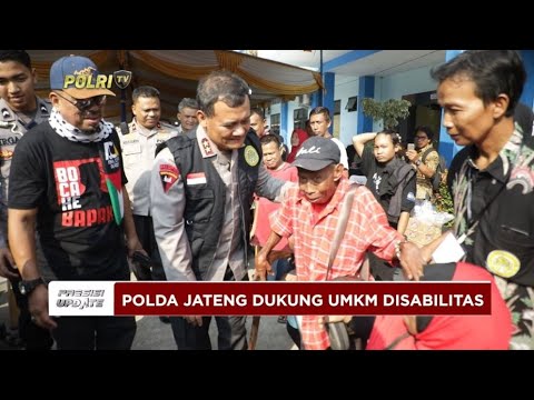 PRESISI UPDATE : POLDA JATENG DUKUNG UMKM PENYANDANG DISABILITAS 29/07/2024 08.00