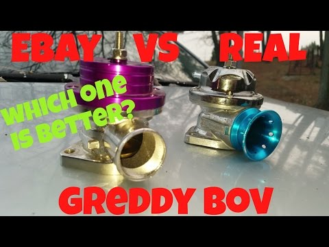 Ebay VS Genuine Greddy Bov Whats Better?