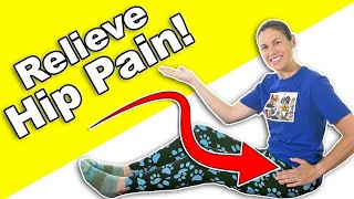 Relieve Hip Pain FAST With These Simple Stretches!