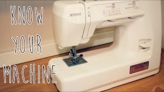 SEWING SERIES | Beginners Sewing Course: All About Your Sewing Machine!