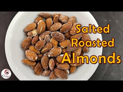 Salted Roasted Almonds | Homemade Roasted Salted Almonds | How to make Salted Almonds | OvalShelf