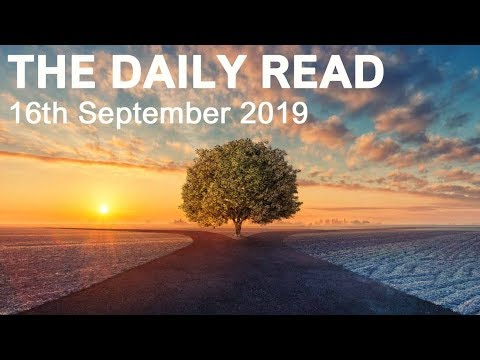THE DAILY READ  "GOODBYE PAST; HELLO WORLD!"  September 16th 2019 - Daily Tarot