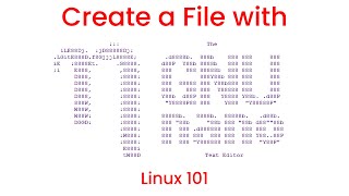 Create a python file with nano editor and edit with Mouse pad | Linux Basics 101
