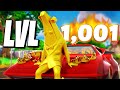 UNLOCKING LEVEL 1,000 For The 3RD TIME in Fortnite Battle Royale!