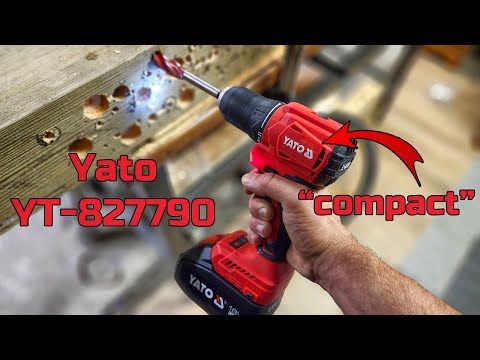 Шуруповерт-дриль акумуляторний YATO: 18V, Li-Ion, KM- 45 Нм, патрон ??13 мм (БЕЗ АКУМУЛЯТОРА) [10]