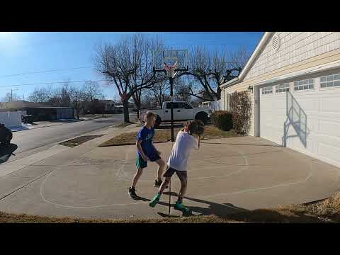 1v1 game winning shot!!🔥🏀