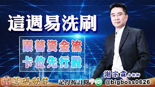【大戶羅盤籌碼動能】 #謝宗霖 20220711這週易洗刷跟著資金流 卡位先行股 (圖)