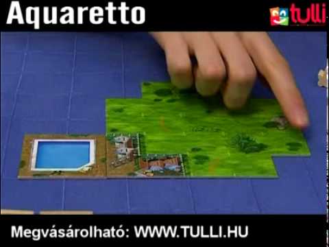 Aquaretto Társasjáték - TULLI Webáruház - TULLIWebaruhaz