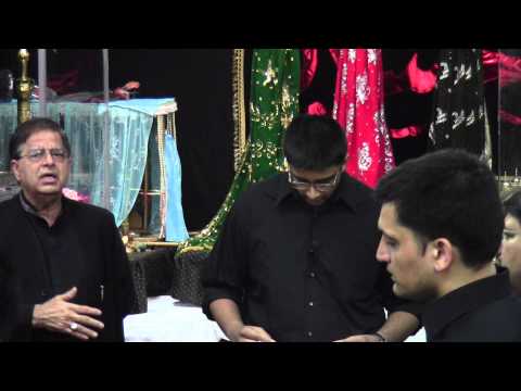 Zamin Kazmi Reciting Noha at Astaana-e-Zehra 12/28/12
