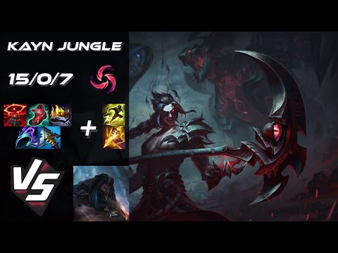 JUNGLE Kayn vs Udyr - NA Grandmaster Patch 25.S2.7