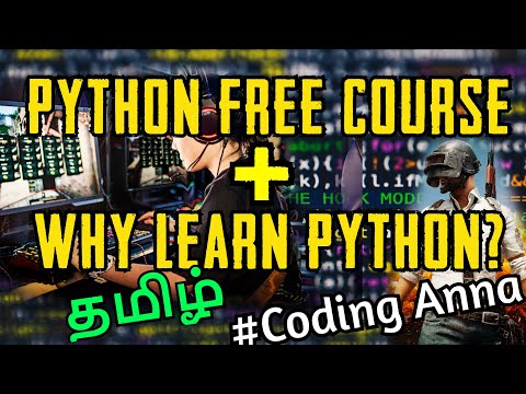 Why Learn Python Free Full Python Course In Tamil Codinganna Introduction To Python
