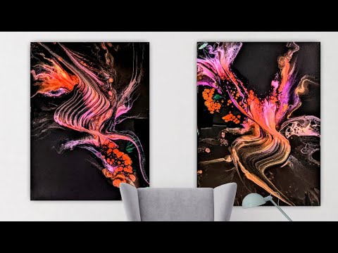 (146) Beautiful Modified Dutch Pours ~ Catalyst Wedge Fluid Art