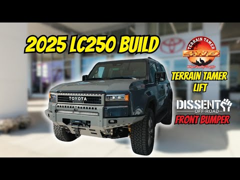 2025 Toyota Land Cruiser Build | Dissent Off-Road Bumper + Terrain Tamer Lift.
