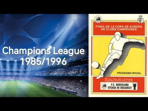 UEFA Champions League 1985/1986 All Goals