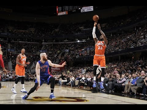 LeBron James Triple Double Against the Pistons! | 03.14.17