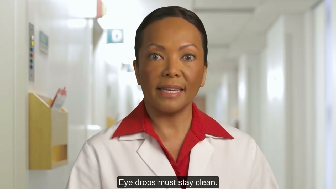 Bonus Educational Video How to Put in Eye Drops