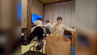 Japonya'daki deprem gece geç saatlerde çekilen videolarda görüntülendi