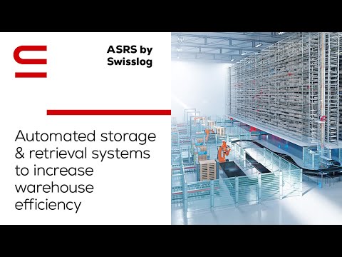 Warehouse Automation ASRS for improved intralogistics processes by Swisslog