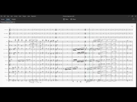 Phantom Regiment 2023 "Exogenesis" Brass Transcription