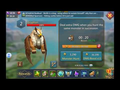 Lords Mobile! Monster Hunting 101 Tips and Tricks - YouTube