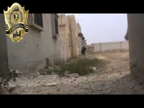 اشتباكات بين كتائب مغاوير القصير وقوات النظام في القصير في ريف حمص