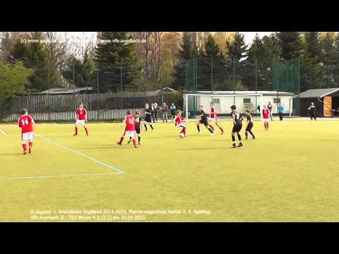 D-Jugend: VfB Auerbach II - TSG Brunn 4:2 (2:2), 1. Kreisklasse Vogtland 2014-2015 am 25.04.2015