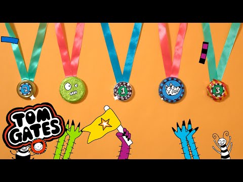 Make It ✂️ Champ Medal | The Brilliant World Of Tom Gates | New Compilation | Cartoons For Kids - Kids (6+), Kingdom Kids Zone - Tom Gates Brilliant World