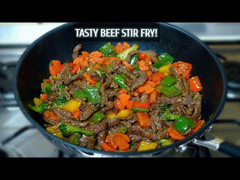 Tasty Beef & Vegetable Stir Fry Recipe | Very Easy And...