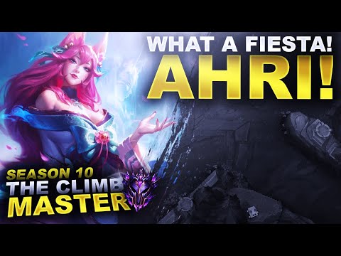 THIS GAME IS A MESS! AHRI TIME! - Climb to Master Season 10 | League of Legends