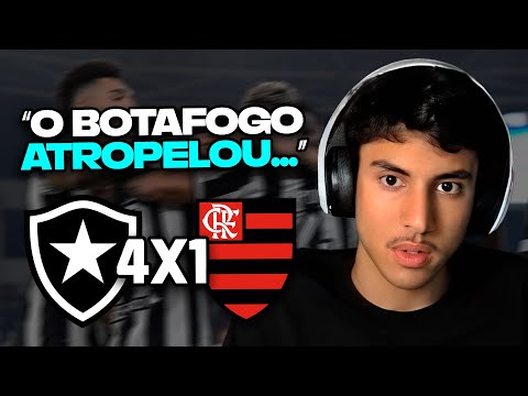 RENATO REAGE: BOTAFOGO 4 X 1 FLAMENGO - MELHORES MOMENTOS | CAMPEONATO BRASILEIRO | RODADA 23
