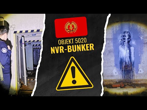 SECRET OBJECT 17/5020! Bunker of the National Defense Council of the GDR