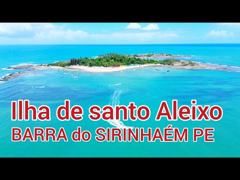 ILHA DE SANTO ALEIXO BARRA DO SIRINHAÉM PERNAMBUCO BRASIL 