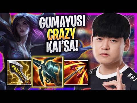GUMAYUSI CRAZY GAME WITH KAI'SA! - T1 Gumayusi Plays Kai'sa ADC vs Ezreal! | Season 2023